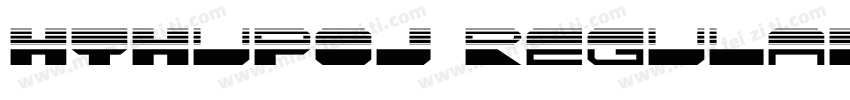 HYHuPoJ Regular字体转换